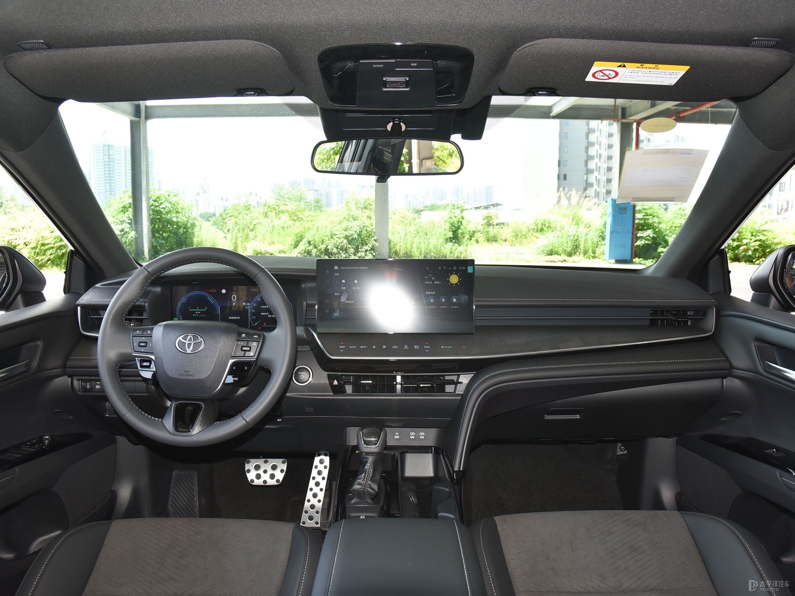 GAC Toyota Camry Hybrid Sport Plus — Further exterior angle of the same vehicle. Image 3 of 3. Modified new car for expo...