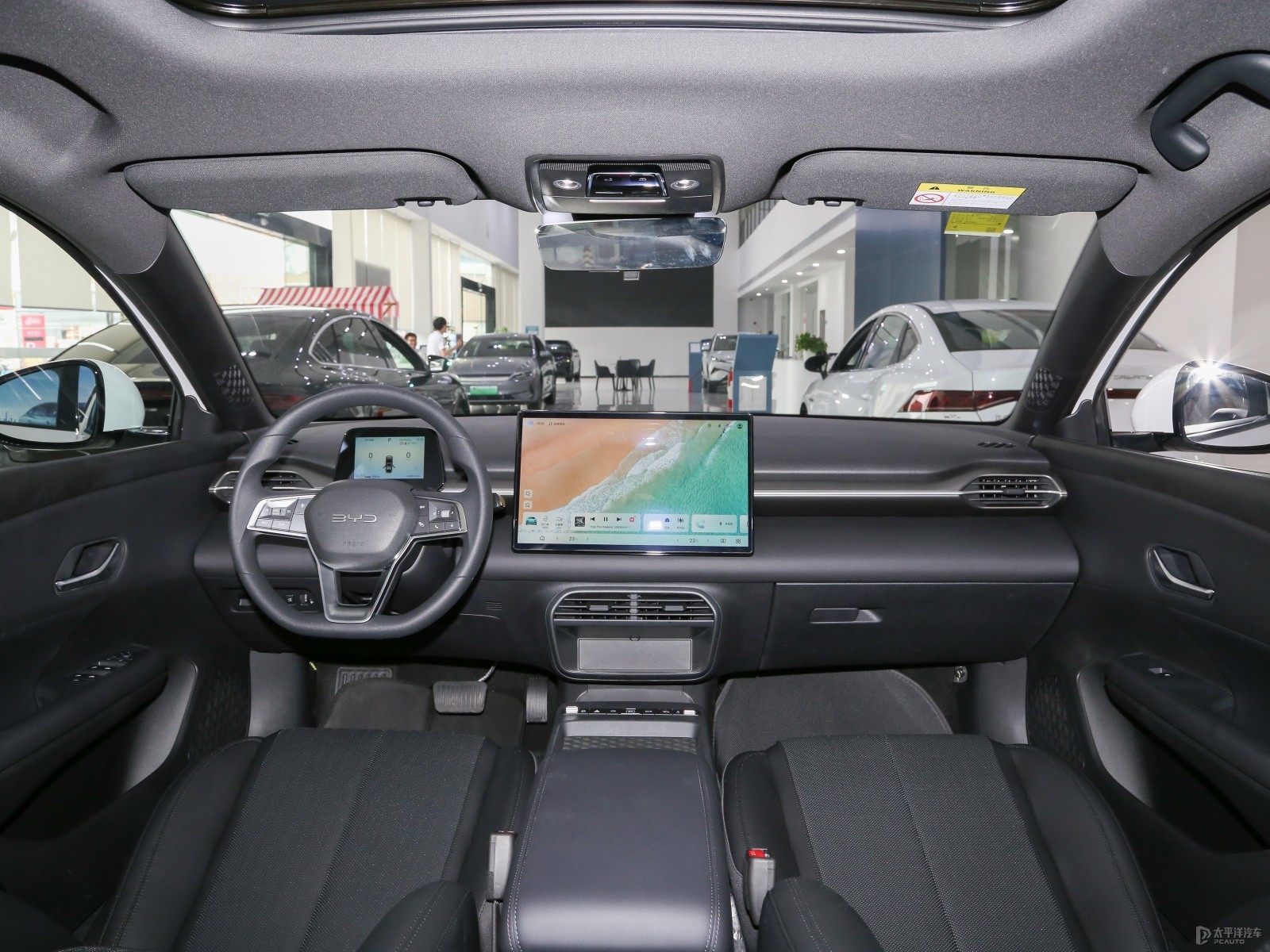 BYD E7 520 Smart Travel Edition — Further exterior angle of the same vehicle. Image 3 of 3. Authorized new car for expor...