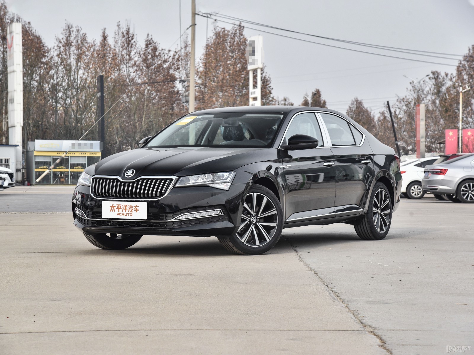 Škoda Superb 2025 TSI280 DSG Premium Edition — Main listing photograph. Image 1 of 3. Modified new car for export from ...