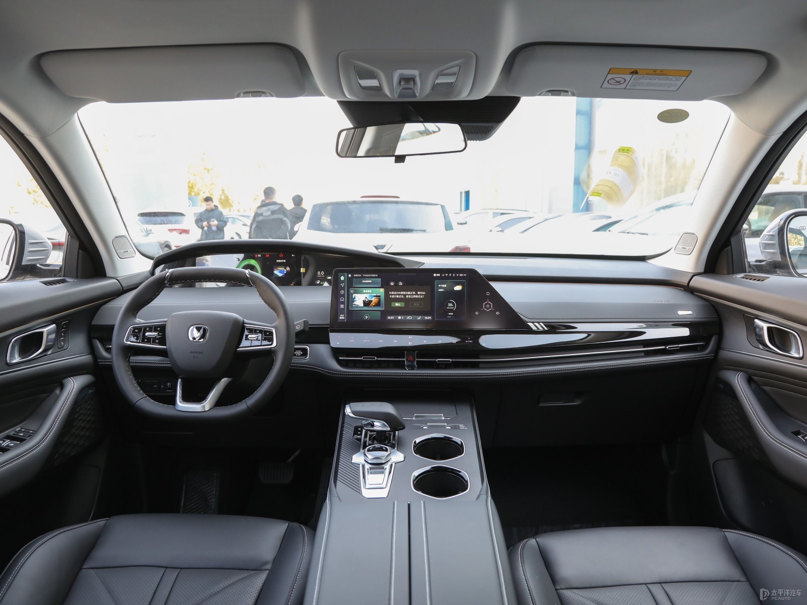Changan UNI-K AWD — Further exterior angle of the same vehicle. Image 3 of 3. Authorized new car for export from China.