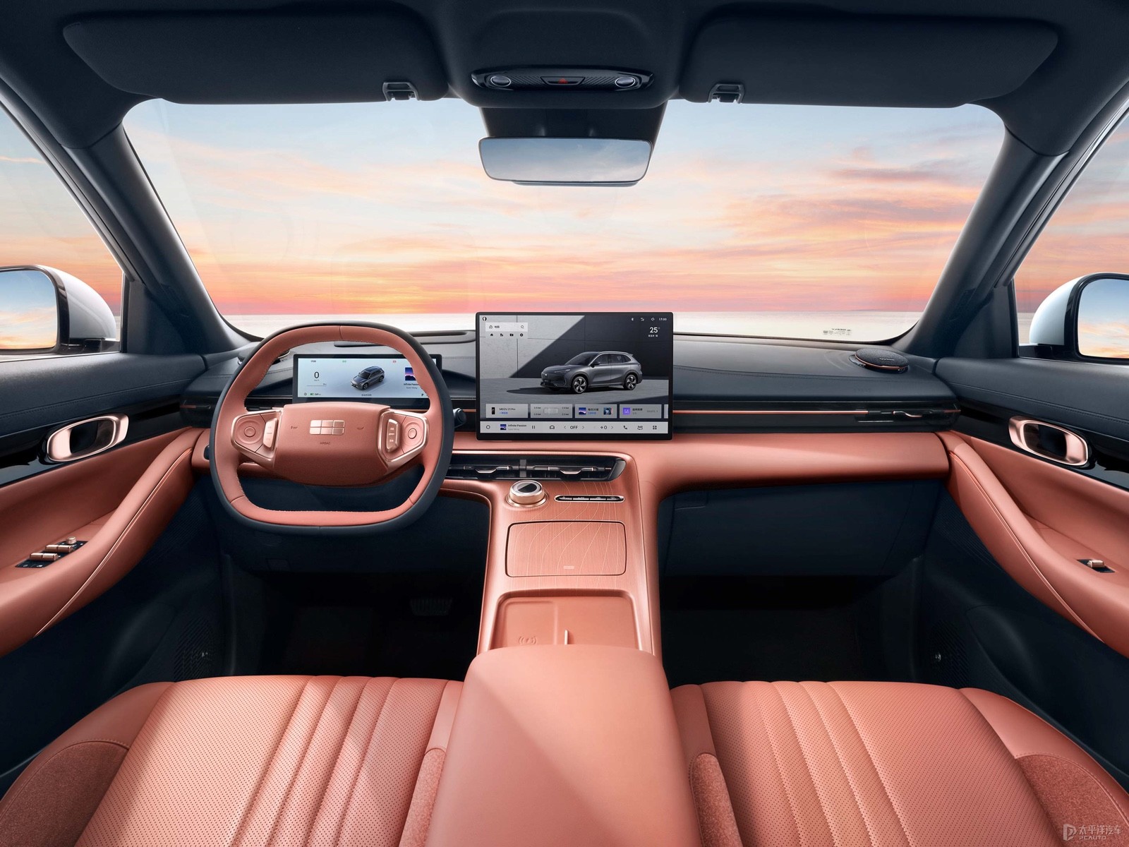 Geely Galaxy E5 2026 610KM Starship Edition — Further exterior angle of the same vehicle. Image 3 of 3. Modified new car...