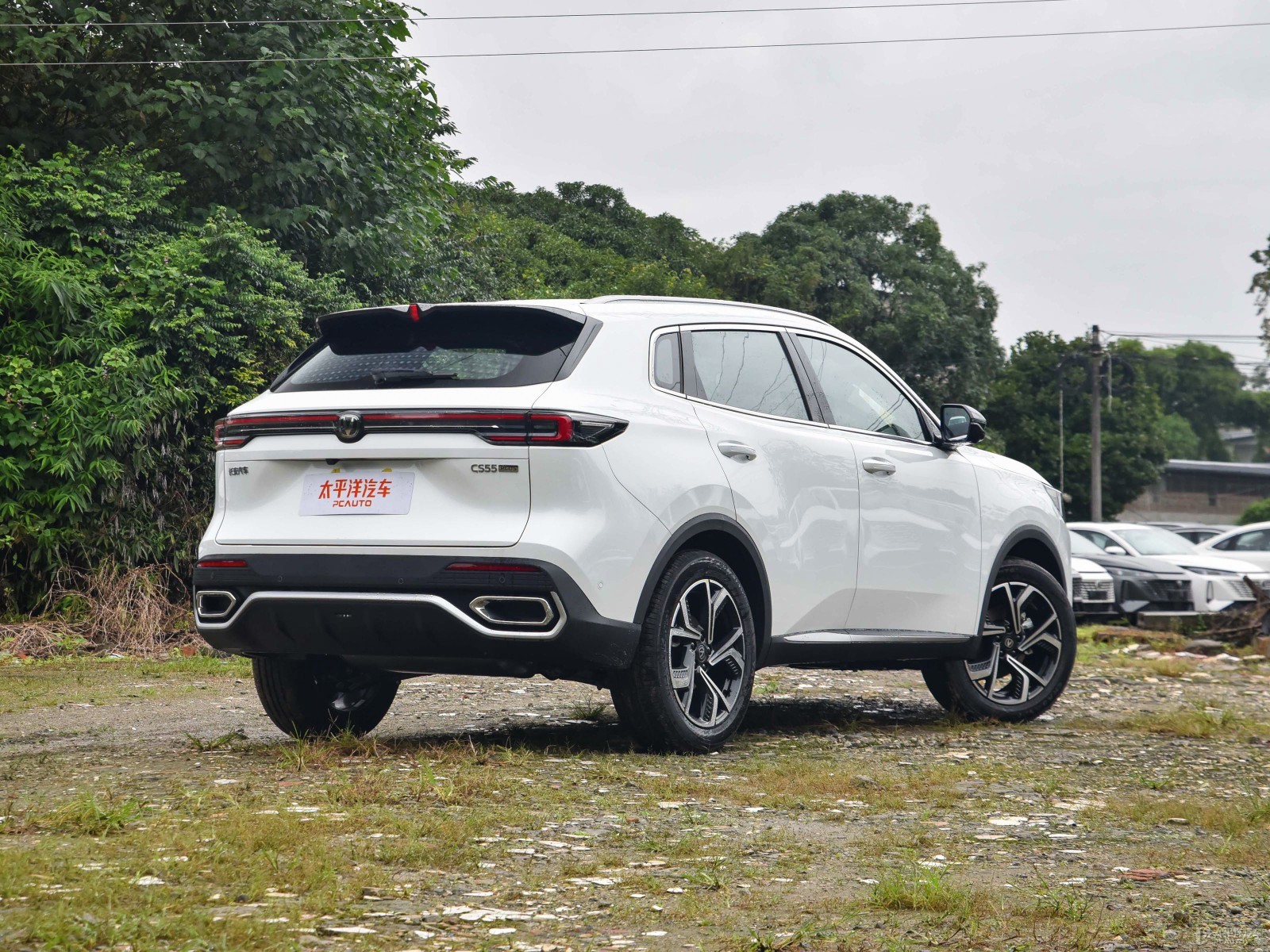 Changan 4th Generation CS55 Plus Sky Dome Deluxe Edition — Additional exterior view. Image 2 of 3. Authorized new car fo...
