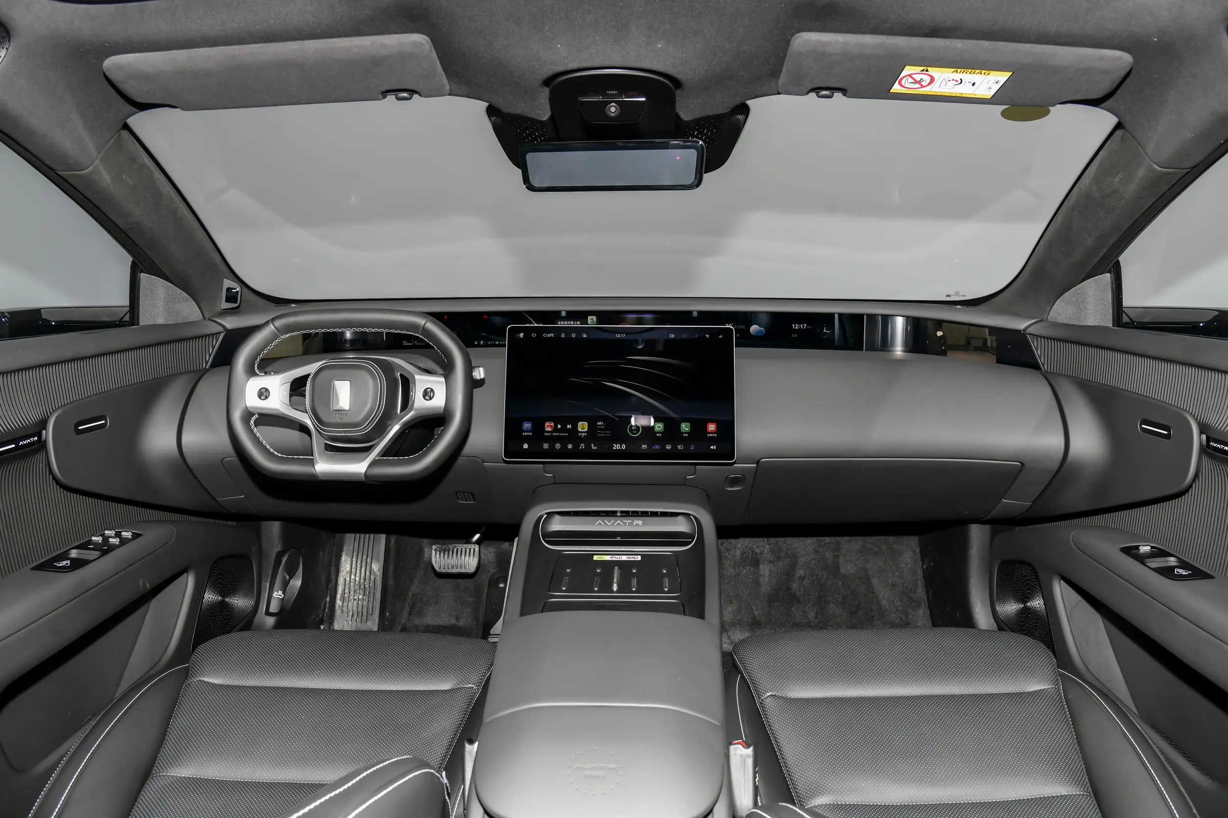 All-New Avatr 12 Ultra Dual-Motor EV 2026 — Further exterior angle of the same vehicle. Image 3 of 3. Authorized new car...