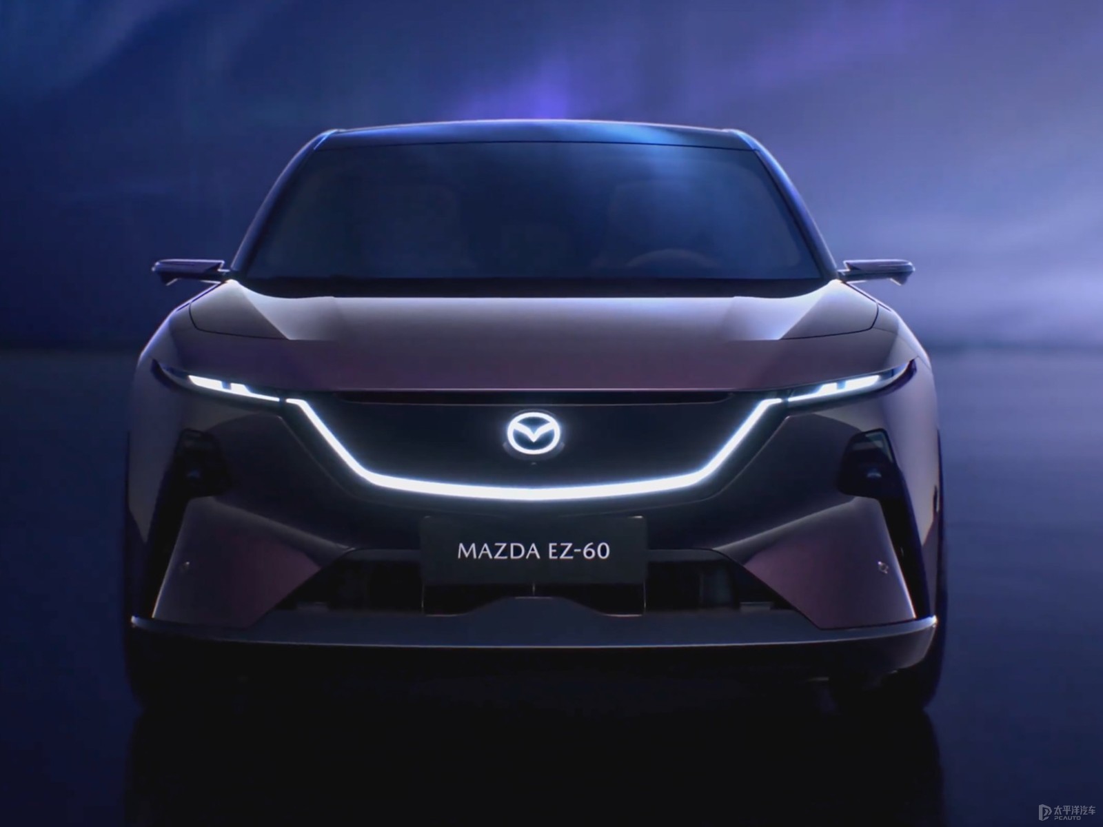 Mazda EZ60 2025 Extended Range 200 MAX — Additional exterior view. Image 2 of 3. Modified new car for export from China.