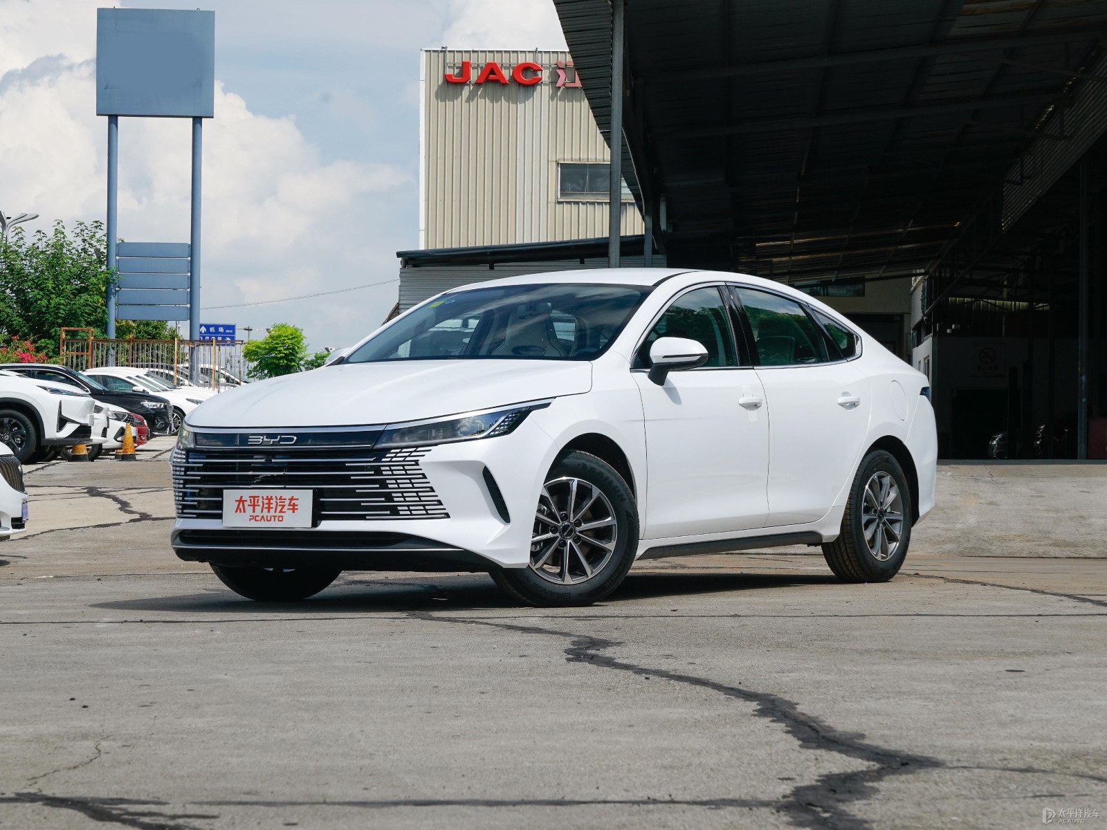 BYD Destroyer 05 55KM — Main listing photograph. Image 1 of 3. Modified new car for export from China.