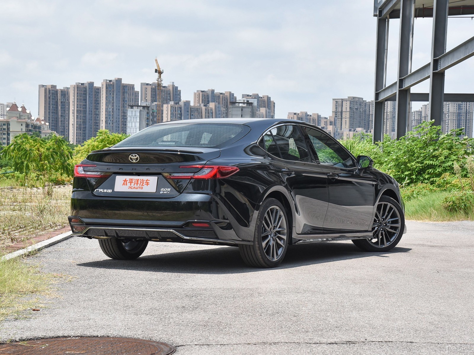 GAC Toyota Camry Hybrid Sport Plus — Additional exterior view. Image 2 of 3. Modified new car for export from China.